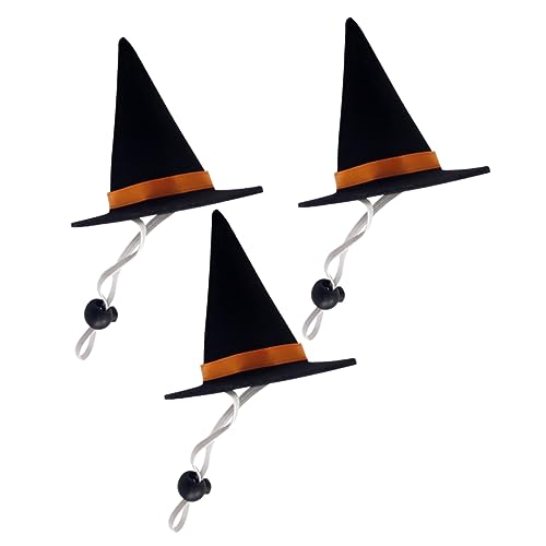 Supvox Halloween Hexenhüte Für Pudel 3er Set Haustier Hundekostüme Hexenhut 4 5cm Innendurchmesser von Supvox