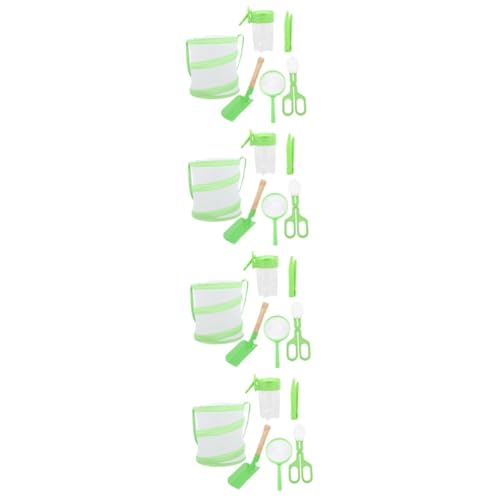 Supvox 4 Sätze Faltbarer Netzkäfig Für Schmetterlinge Schmetterlings-inkubator Beobachtungskäfig Für Schmetterlinge Lebewesen-mesh-Netz Atmungsaktiver Käfig Schmetterlingspinzette Plastik von Supvox