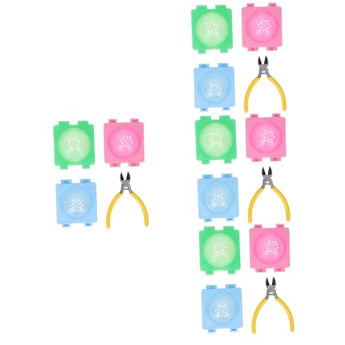 Supvox 4 Sätze Hamster-Tunnelstopfen Hamster Zubehör Hamster Käfig Zubehör Chinchilla-Zubehör Chinchilla- - Äußeres Hamsterrohrende Externer Tunnelstopper Plastik von Supvox