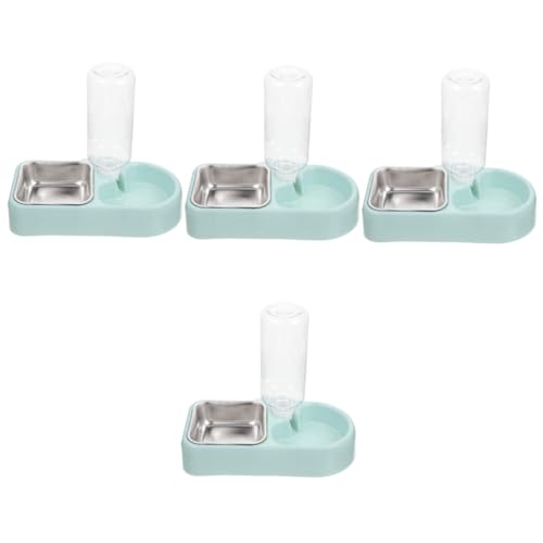 Supvox 4 Sätze Schüssel zum Aufhängen für Haustiere pet Water Bottle Haustierhängeschale Schwerkraft-Haustier-Wassernapf Kleiner Wasserspender für Hunde Hundenäpfe Hundekäfig-Feeder pp von Supvox