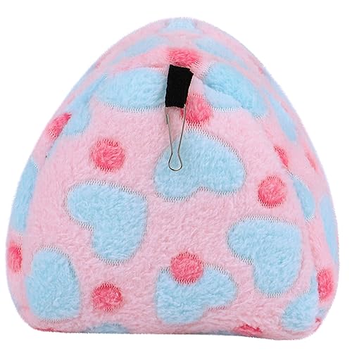 Supvox 4 Stück Hamster Hängematte Bettwäsche Für Hamster Kleintier Hängematte Haustier Kaninchen Spielzeug Zwerghamster Hängematte Baumwolle Hängebett Für Haustiere Igel Fleece von Supvox