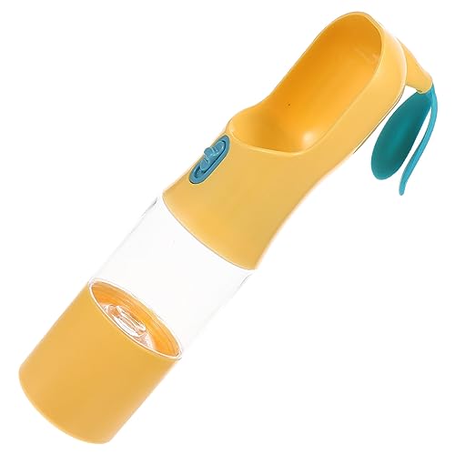 Supvox 4 Stück Haustierfutterbecher Outdoor-Hundeflasche Haustierbehälter pet Water Bottle Hunde wasserflasche Wasserbehälter Haustier-Wasserflasche draussen Trinkbecher Wasserspender pp von Supvox