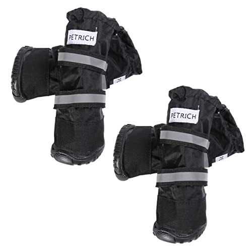 Supvox 4pcs Pet Schnee Stiefel Hund Schuhe Wandern Stiefel Für Hunde Einstellbare Verschluss von Supvox