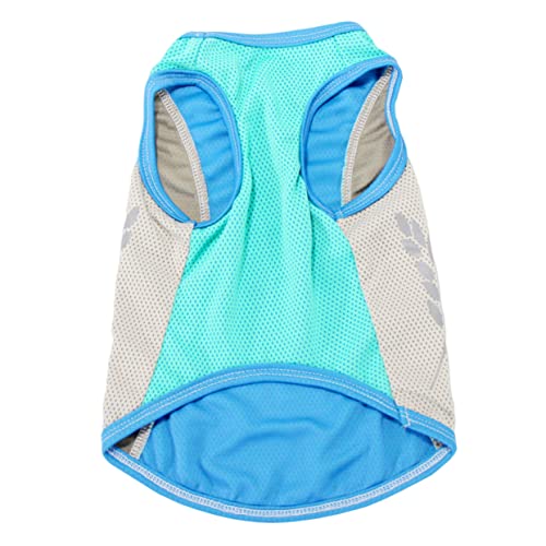 Supvox 4 Stück Kühlweste Für Haustiere Sommerhemden Kleine Hunde-Outfits Modische Sommeroutfits Kühlung Sommerjacken Ärmellose Weste Kleine Hundeweste Hundekleidung Atmungsaktiv Polyester von Supvox