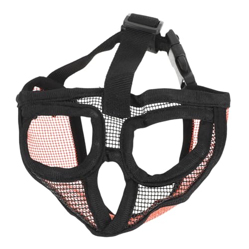 Supvox 4 Stück Schnauze Maulkorb Für Hunde Im Freien Maulkorb Für Welpen Für Haustiere, Französische Bulldogge Maulkorb Für Hunde Aus Nylon-mesh Nylon Netz Hundekopf Nylongewebe von Supvox