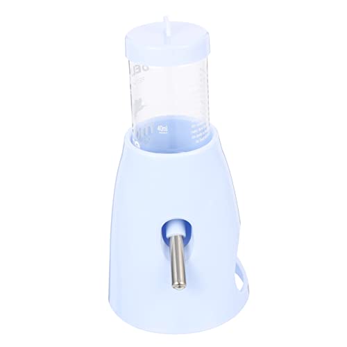 Supvox 4 Stück Wasserflasche für Hamster Maschine stehende Chinchillaflasche Schüssel Hamster wasserspender nager trinkflasche tägliche Hamsterflasche Praktische Hamstertränke pp Sky-Blue von Supvox