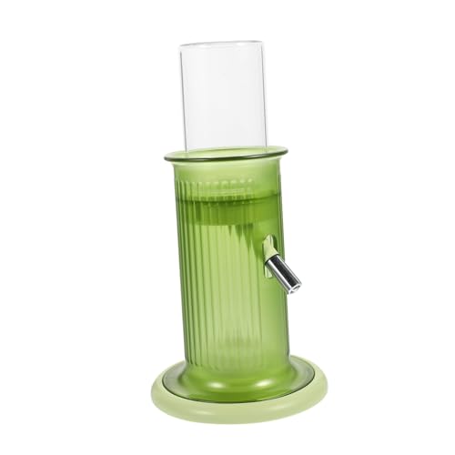 Supvox 5St Wasserflasche für Hamster stehende Hamsterflasche Hamsterzubehör Hamster zubehör Hamster wasserspender Chinchilla-Versorgung Haushalt Chinchilla Flasche Glas Green von Supvox