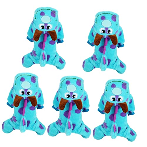 Supvox 5st Verwandlungskostüm Für Haustiere Dicke Welpenkleidung Winter-Hunde-Hoodie Hündchen Warmer Pullover Haustier Warm Welpen Verkleiden Sich Fleecejacke Für Hunde Korallenvlies von Supvox