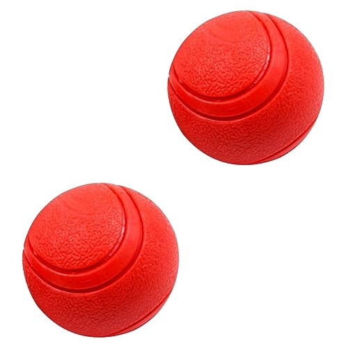 Supvox 6 STK Hundeball trainieren knete Spielzeug knetspielzeug Hunde spielzeuge tschukball hundspielzeug Dog Toy Spielzeug für Hunde Dogs Toys Haustier Hund Spielzeug Hundespielzeug rot von Supvox