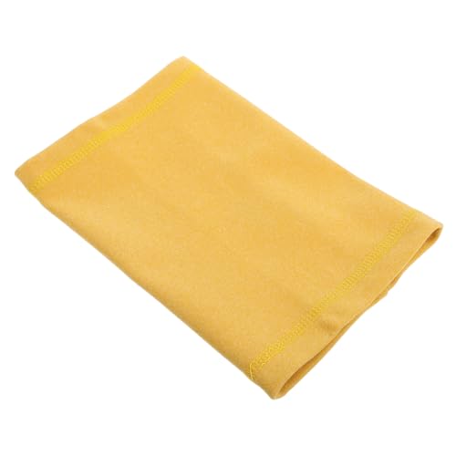 Supvox Anti-Schreck-Kopfbedeckung für Haustiere Hundeschal Haustier Schal hundebekleidung Hundemantel Zubehör Ohrenschützer Anhänger Brosche Hundezubehör Welpenversorgung Polyester Yellow von Supvox