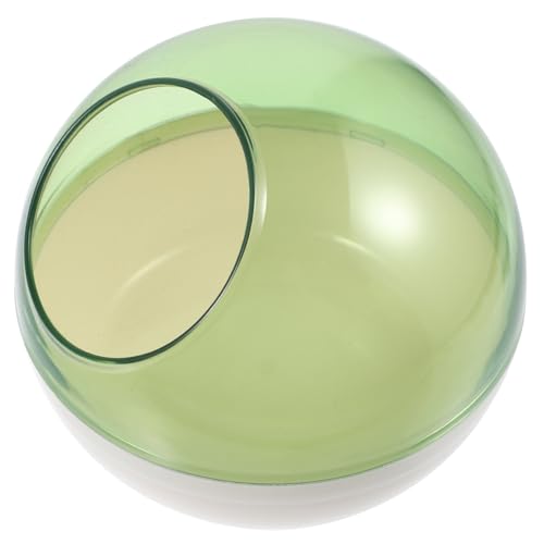 Supvox Badezimmerzubehör Für Hamster Sandbadset Für Hamster Hamstersandbad Hamster Toilette Hamster Badewanne Sandbadbehälter Für Hamster Hamster-sandbad-Fall Plastik Light Green von Supvox