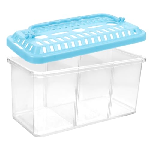 Supvox Box Für Kleine Aquarien Aquarium Aquarium Trennwand Für Aquarien Zubehör Für Kleine Aquarien Fischzuchttanks Transparenter Zuchttank Goldfischtank Garnelenzuchtbehälter von Supvox