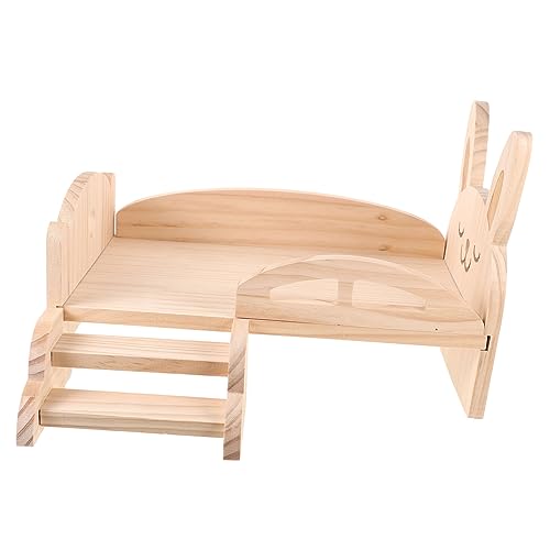 Supvox Komfortables Kleintierbett Meerschweinchenbett Aus Holz für Hamster Multifunktionales Design von Supvox