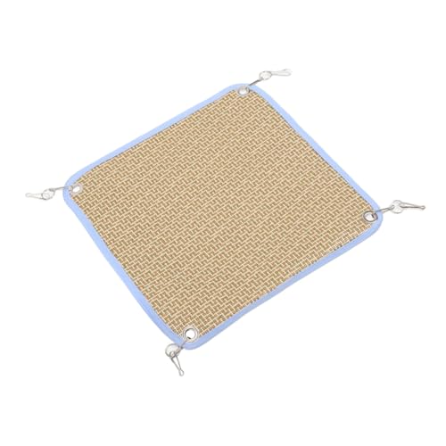 Supvox Hängematte für Kleintierkäfige aus Strohmaterial Langlebig und Leicht zu Reinigen Geeignet für Hamster Ratten Meerschweinchen Kühlt und Spart im Käfig Supvox Hängematte für Kleintierkäfige aus Strohmaterial Langlebig und Leicht zu Reinigen Geeignet für Hamster Ratten Meerschweinchen Kühlt und Spart im Käfig von Supvox