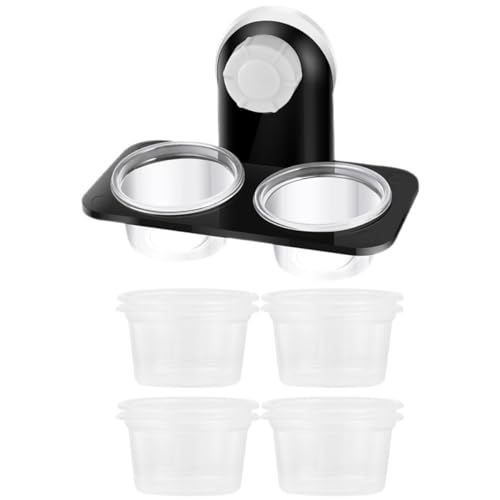 Supvox Reptile Dish Cup 11-teiliges Wasser- und Futternapf-Set für Eidechsen und Geckos Waschbar für Reptilien-Feeder von Supvox