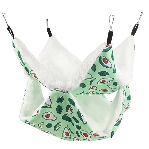 Supvox Guinea Pig Hammock Für Hamster Bequeme Doppellagige Hängematte Für Kleine Haustiere Warmes Schlafbett Für Chinchillas Und Nagetiere Für Winter Und Entspannte Ruhezeiten Supvox Guinea Pig Hammock Für Hamster Bequeme Doppellagige Hängematte Für Kleine Haustiere Warmes Schlafbett Für Chinchillas Und Nagetiere Für Winter Und Entspannte Ruhezeiten von Supvox