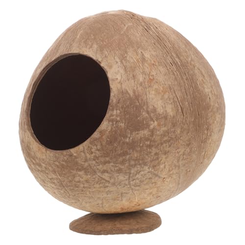 Supvox Kokosnussschalen Versteckhütte Für Kleintiere Hamsterhaus Für Zwerghamster Kleine Rennmäuse Und Mäuse Natürliches Spielzeugzubehör Zum Trainieren Und Spielen Supvox Kokosnussschalen Versteckhütte Für Kleintiere Hamsterhaus Für Zwerghamster Kleine Rennmäuse Und Mäuse Natürliches Spielzeugzubehör Zum Trainieren Und Spielen von Supvox