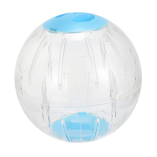 Supvox Hamster Laufball Hamsterrad Spielzeug Rollender Ball Für Haustiere Hamsterspur Hamster Joggen Hamster-Gymnastikball Kleines Tier Transparenter Laufball Hamsterkäfig Laufrad Plastik von Supvox