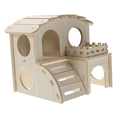 Supvox Natürliches Holzmaterial Holz Hamster Haustier Käfig Hängematte Gemütlicher Unterschlupf Für Hamster Supvox Natürliches Holzmaterial Holz Hamster Haustier Käfig Hängematte Gemütlicher Unterschlupf Für Hamster von Supvox