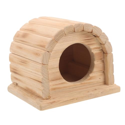 Supvox Hamsterhütte Heu Hasenkäfig Schildkröte Hund Bettwäsche Hamster Verstecken Haustier Wellensittich Hängematte Kaninchen Hamster-hängematte Hamsterspielzeug Hölzern von Supvox