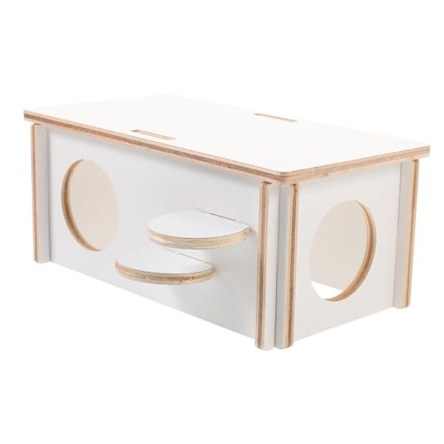 Supvox Holz Hamster Versteck Versteck Spielzeug Unterschlupf für Chinchilla Meerschweinchen Rennmaus Mäuse Haustier Zubehör Natürliche Dekorative Supvox Holz Hamster Versteck Versteck Spielzeug Unterschlupf für Chinchilla Meerschweinchen Rennmaus Mäuse Haustier Zubehör Natürliche Dekorative von Supvox