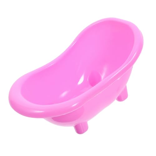 Supvox Hamsterwanne Rennmaus Toilette Hamster Badesand Lebewesen Badezimmer Hamster Spielplatz Hamster Spielzeug Hamsternest Badebehälter für Kleintiere Wasserspender für Hamster Abs Rosa von Supvox