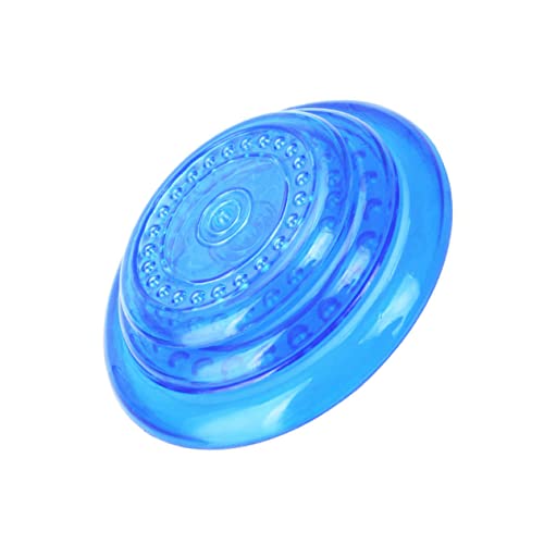 Supvox Haustier- Dog Toy Hunde spielsachen dogfrisbee hundefrisbee Hunde Training Süßes Stoffspielzeug für Hunde UFO-Spielzeug Bissfestes Hundescheibenspielzeug Hundespielzeug Blue von Supvox