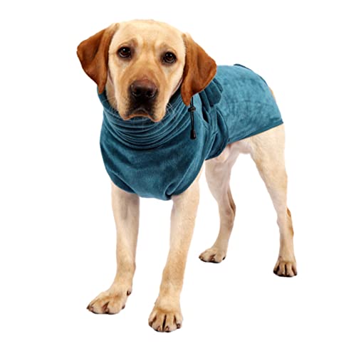 Supvox Haustier schnell trocknender Bademantel großer hundepyjama Overall für Haustiere Plüschtiere Hundebad Hunde Bademantel Hunde bademäntel Hunde-Pyjama Nachthemd für Haustiere Green von Supvox