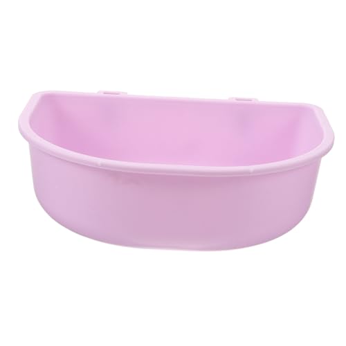 Supvox Haustiernapf plastikschälchen wasserschüssel hundekot katzenschälchen cat Bowl Katzenfutter Käfig Hundeleine katzenklo Futterautomat für Welpen kleine hundenäpfe für welpen Violet von Supvox