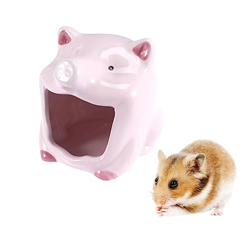 Supvox Keramik-kühlnest Mit Schweine-Design Für Hamster Einstreu Für Hamsternester von Supvox