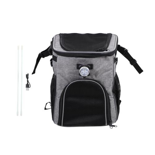 Supvox Haustiertasche Faltbares Fahrrad Haustierrucksack Für Kleine Hunde Hundekorb Für Fahrrad Fahrradkorb Hund Tragetasche Fahrradtasche Für Hunde Kleiner Hundekatzenrucksack Polyester von Supvox