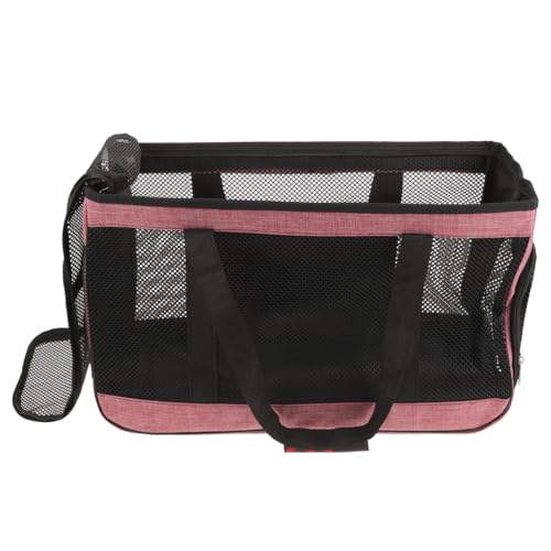 Supvox Haustiertasche Welpentrage Für Kleine Hunde Atmungsaktive Katzentrage Atmungsaktive Katzentasche Outdoor Katzenbehälter Katzentragetasche Haustiertragetasche von Supvox