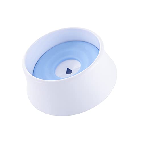 Supvox Schwimmschale pet Water Bowl Easy putz Hunde wasserspender hundekot Slow-Feeder-Dish Trinknapf für Haustiere Haustierzubehör Katzen und Hunde Trinkbrunnen Nicht Nasser Mund von Supvox