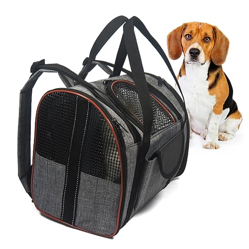 Supvox Hund Tragetasche pet Backpack Haustiertragetasche die Einkaufstasche Tragetasche für Haustiere atmungsaktive Tragetasche Rucksack für Haustiere Reisehandtasche für Haustiere von Supvox