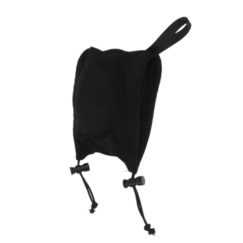 Supvox Hunde Ohrenschützer Ohrenbandagen Für Hunde Ohrenschützer Für Hunde Warmer Ohrenschützer Für Hund Multifunktions-hundekopfwickel Ohrenschutz Für Hunde Hundezubehör Nylon Black von Supvox