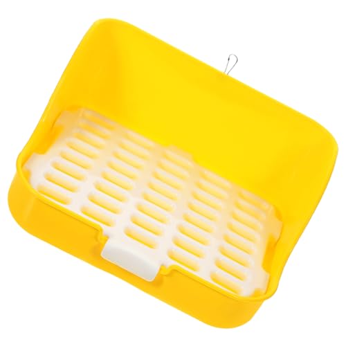 Supvox Kaninchen Wurf Box Haustier Toilette Töpfchen Trainer Ecke Kleine Tiere Wurf Box von Supvox