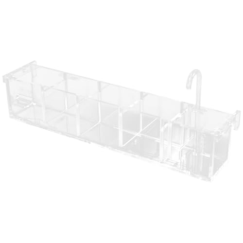 Supvox Kasten Filter Für Fischbecken Futterspender Filterpumpe Für Aquarien Filterwatte Aquarium Teichmedien Teichpumpe Und Filter Wasserfilter Filter Für Aquarien Stand Transparent Acryl von Supvox