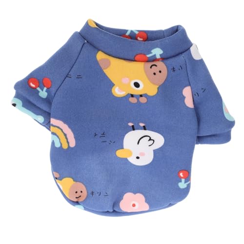 Supvox Katze Hund Kleidung Hundehemden Baumwolle Partykleidung Für Hunde Party-haustierkleidung Süße Hundekleidung Warmes Hundekostüm Cartoon-hundekostüme Winter Polyester Xs von Supvox