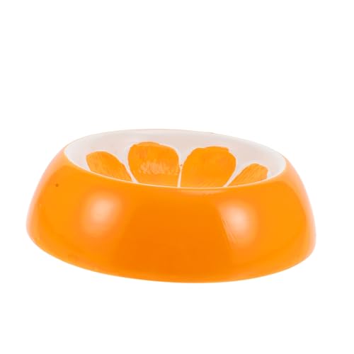 Supvox Katzenschüssel aus Keramik pet Water Bowl pet Bowl Tierfutterschale Tiernapf aus Porzellan Katzenfutterhalter Katzennäpfe Haustier Boden futternapf Keramiknapf für Katzen und Hunde von Supvox