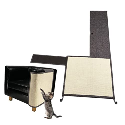 Supvox Katzenkratzmatte Couchschutz 140 X 60 cm Linke Seite Kratzpad für Katzen von Supvox