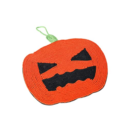 Supvox Halloween Katzenkratzbrett Sisal Kätzchen Scratcher Post Board Haustier Spielzeug von Supvox