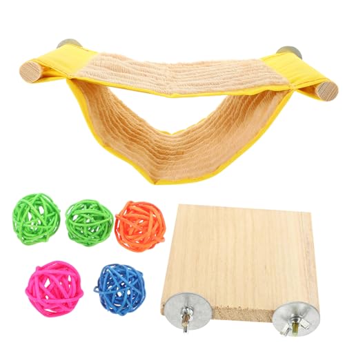 Supvox Meerschweinchen Hängematte Teilig Kuscheliges Wärmendes Kleintierbett mit Spielball und für Hamster Ratten und Chinchillas Winterbett Kleintierhängematte Supvox Meerschweinchen Hängematte Teilig Kuscheliges Wärmendes Kleintierbett mit Spielball und für Hamster Ratten und Chinchillas Winterbett Kleintierhängematte von Supvox