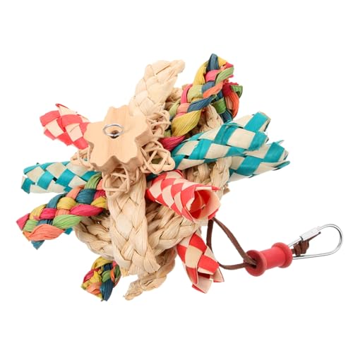 Supvox Kauspielzeug Für Papageien Buntes Hängendes Vogelspielzeug Aus Natürlichen Materialien Zur Spielverhaltens Krallenpflege Und Beschäftigung Für Vögel Im Käfig Supvox Kauspielzeug Für Papageien Buntes Hängendes Vogelspielzeug Aus Natürlichen Materialien Zur Spielverhaltens Krallenpflege Und Beschäftigung Für Vögel Im Käfig von Supvox