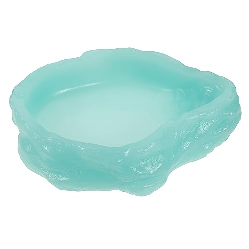 Supvox Bad Schildkröte Lebensmittel Feeder Nacht Licht Reptil Wasser Gericht Harz Material Supvox Bad Schildkröte Lebensmittel Feeder Nacht Licht Reptil Wasser Gericht Harz Material von Supvox