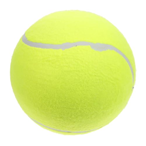 Supvox Hundespielzeug Snoop Tennisball Für Hunde Groß Langlebig Robustes Kauspielzeug Hundebälle Aus Naturkautschuk Zum Trainieren Apportieren Von Haustieren Interaktives Spielzeug Für Hunde von Supvox