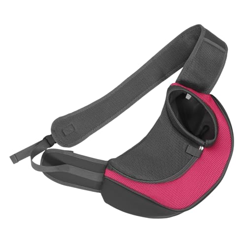 Supvox Haustiertasche Tragetasche für Hunde Tragetuch Schultertasche für Haustiere 35 X 8 5 X 20 cm Bequem Rosa von Supvox