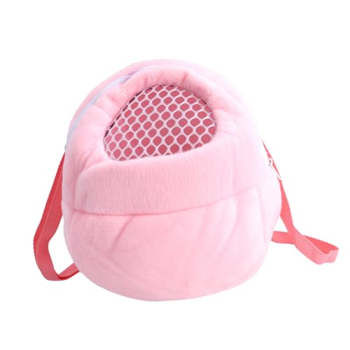 Supvox Transportbox für Haustiere pet Backpack Reisetasche für Haustiere Tragetasche für Haustiere Handtasche für Haustiere Haustierhandtasche Tragetasche für kleine Haustiere Rosa von Supvox