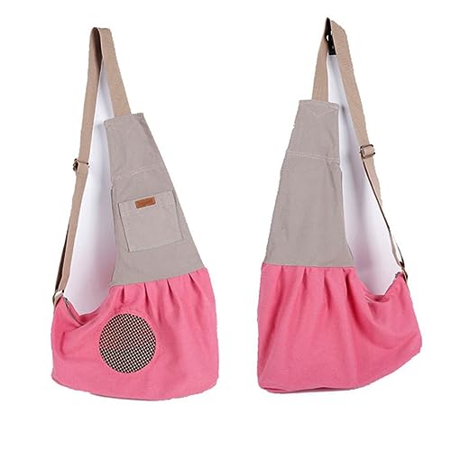 Supvox Tragetasche für Haustiere Canvas Schultertasche für Haustiere Schultertasche für Hunde und Katzen Kompaktes Design von Supvox