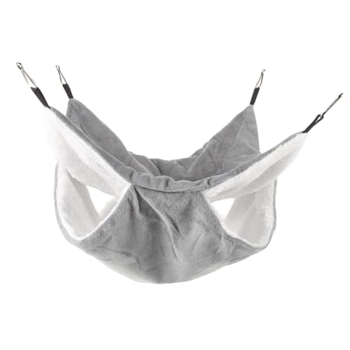 Supvox Warmes Doppellagiges Kleintier Hängemattenbett aus Atmungsaktivem Material Lustige Hängematte für Hamster Ratten Chinchillas Installieren Komfortables Ruhehaus Supvox Warmes Doppellagiges Kleintier Hängemattenbett aus Atmungsaktivem Material Lustige Hängematte für Hamster Ratten Chinchillas Installieren Komfortables Ruhehaus von Supvox