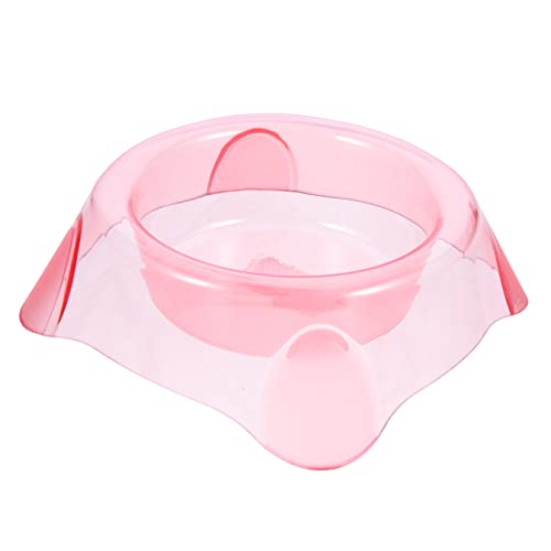 Supvox hundefutternapf hundenapf Hundenäpfe Futternäpfe für Hunde Haustier Hundespielzeug pet Bowl Dog Bowl katzenfutter Behälter für Hundefutter Futternapf Futternapf für Katze Abs Rosa von Supvox